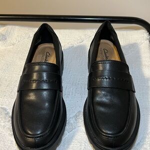 Clarks Classic Slip-On Loafers